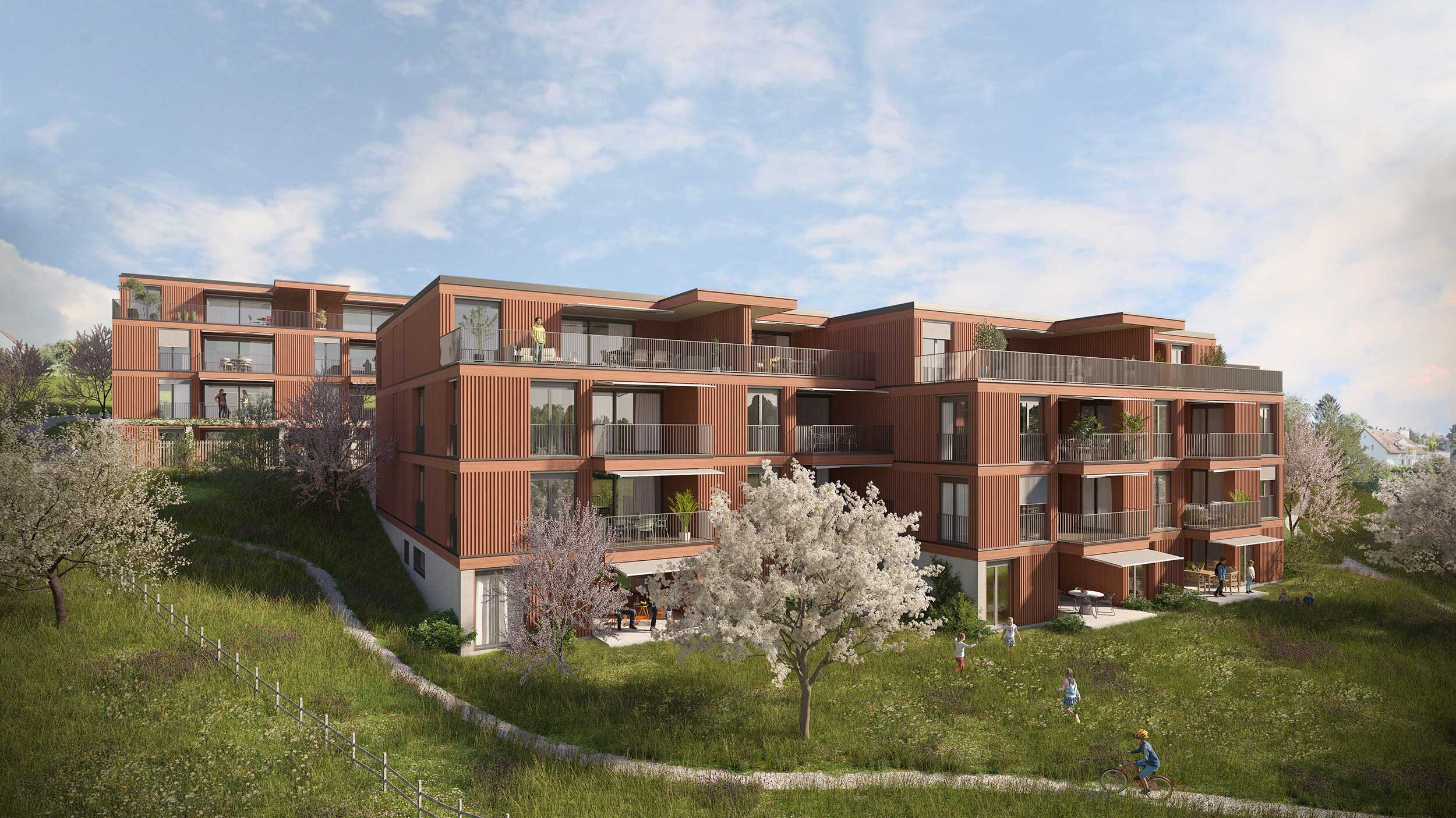 Hochwertige Eigentumswohnungen mit grünem Freiraum ab Frühjahr 2026